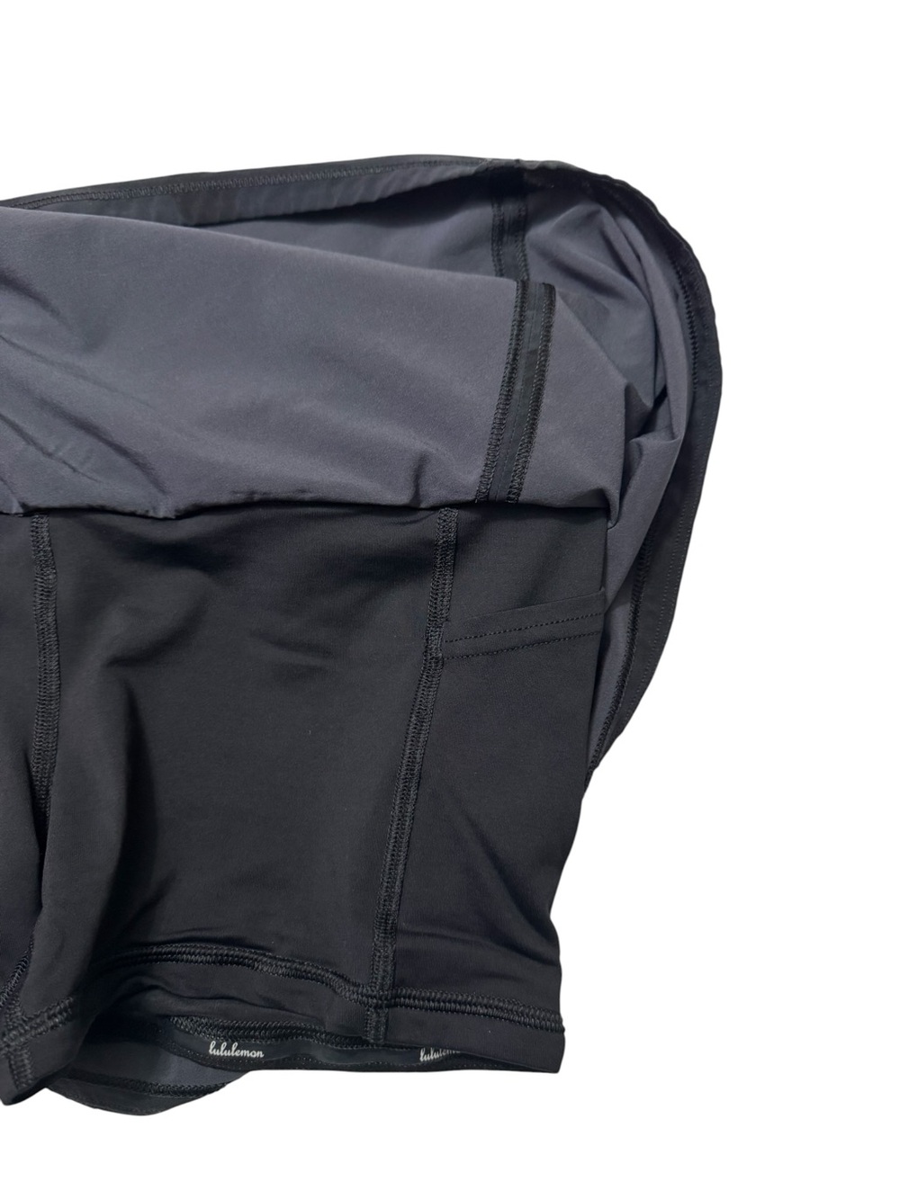 Lululemon Black Camo Pace Rival Skirt - Picture 7 of 8